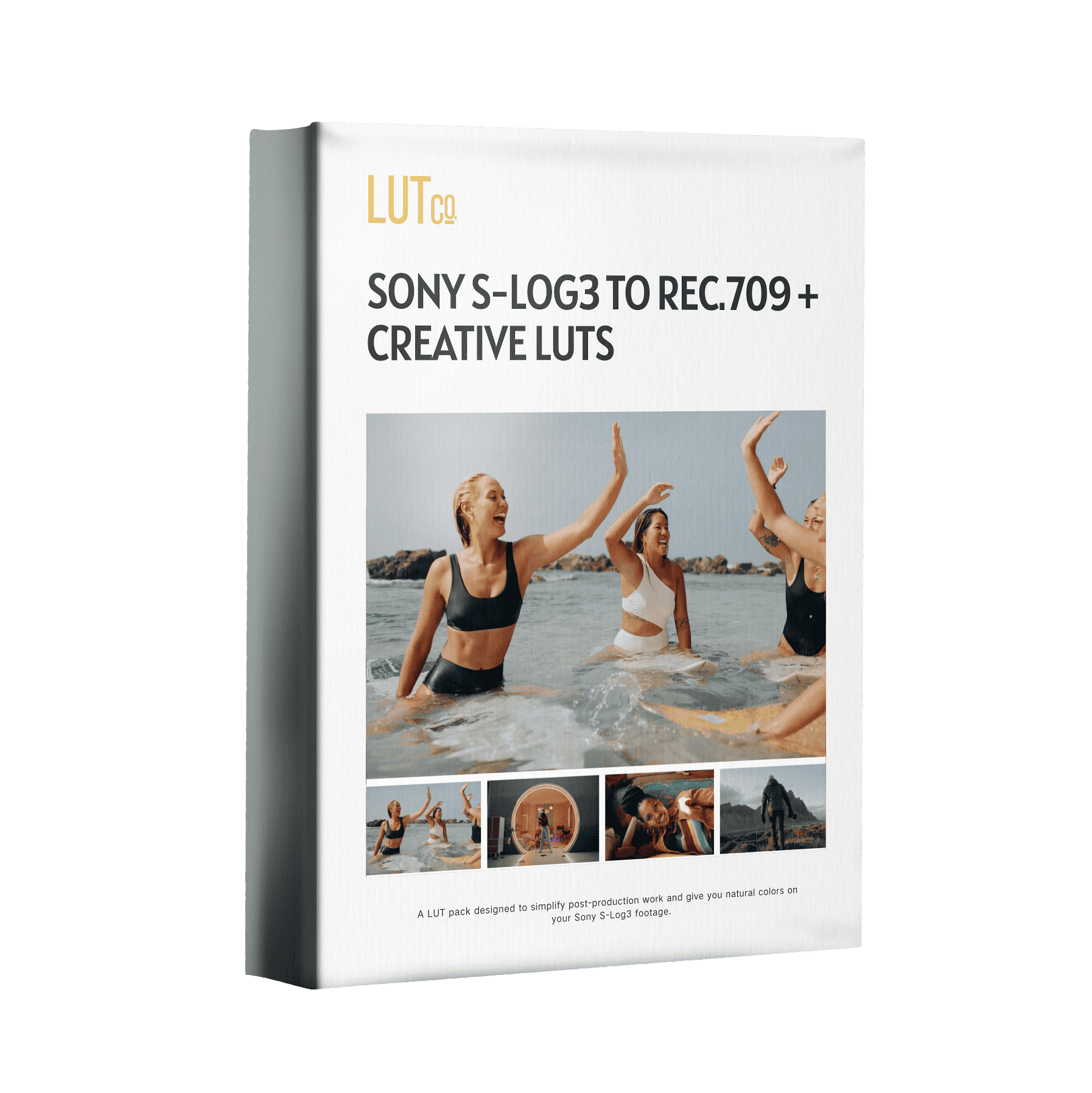 S-Log3 转 Rec.709 与创意 LUT​：​Sony S-Log3 to Rec.709 + Creative LUTs