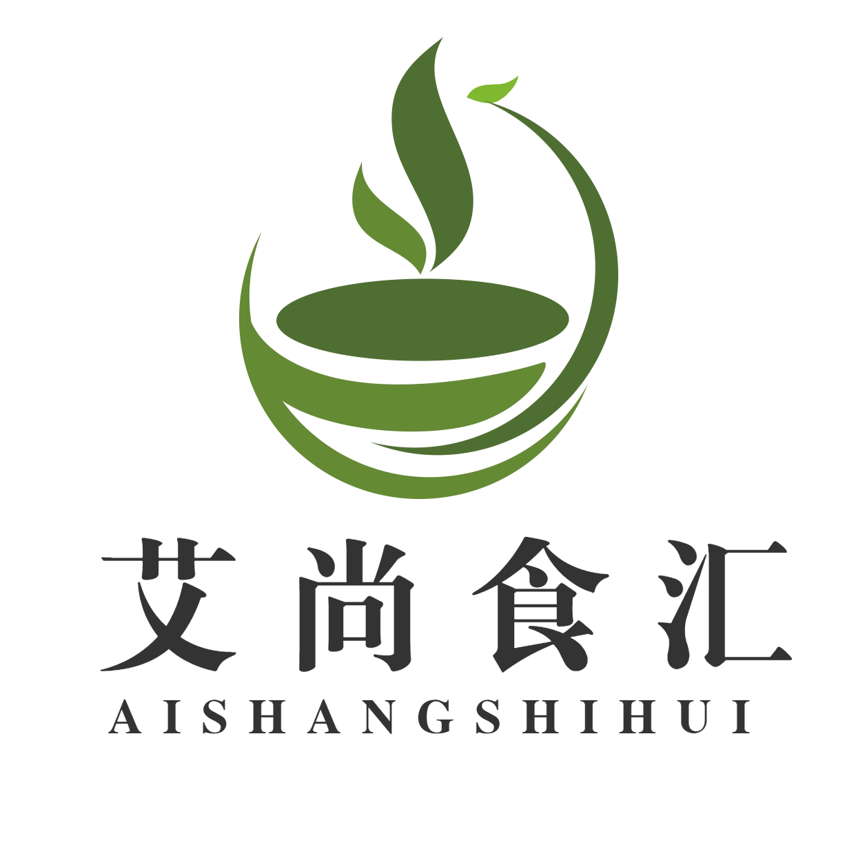 艾尚食汇的LOGO