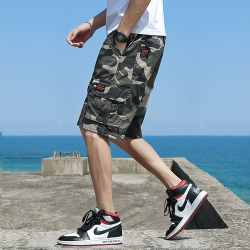 Летние тонкие дышащие шорты, штаны для отдыха, оверсайз