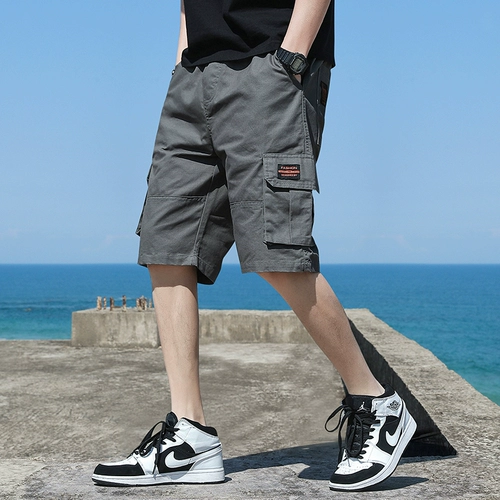 Летние тонкие дышащие шорты, штаны для отдыха, оверсайз