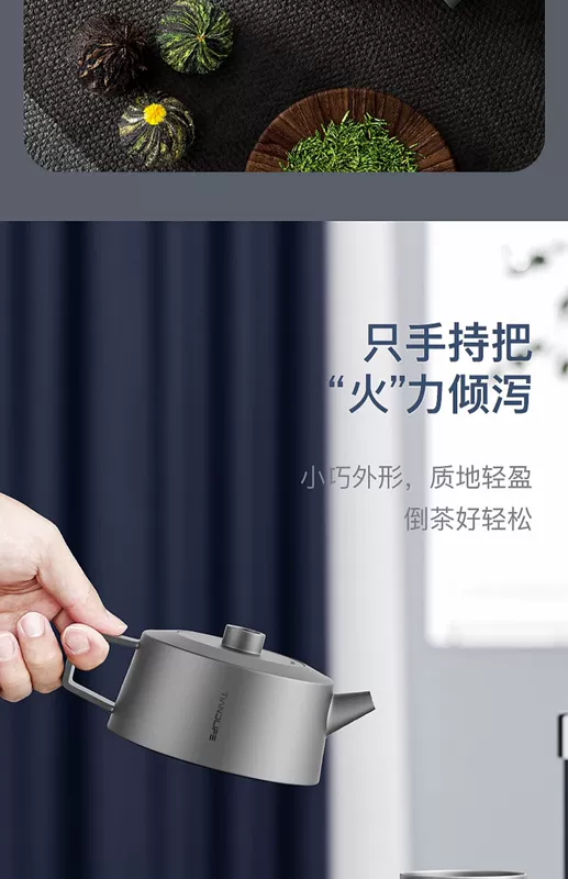 TIANDLIFE nguyên chất titan ấm trà hộ gia đình Kung Fu trà Trung Quốc nhỏ ấm trà bộ 2023 phong cách mới ấm pha trà bằng đồng bình trà bằng đồng
