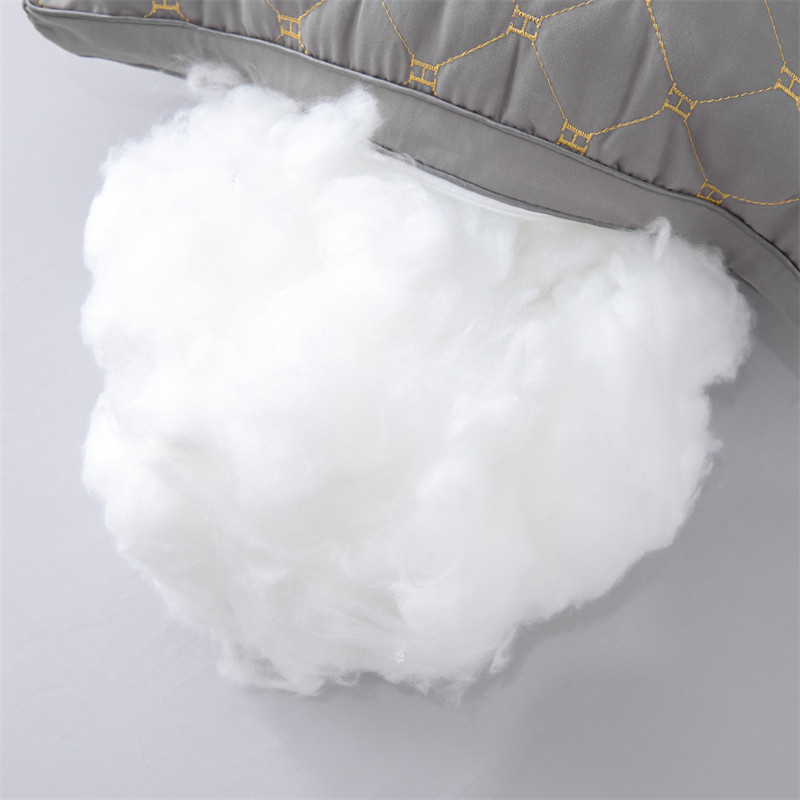 Buy One Get One Free]Five-Star Hotel Pillow Core Pair, Washable Single Adult Neck-Protecting Feather Velvet Pillow Core