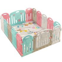 Childrens playpen baby guardrail home safety D fence baby indoor crawling mat toddler ground protection