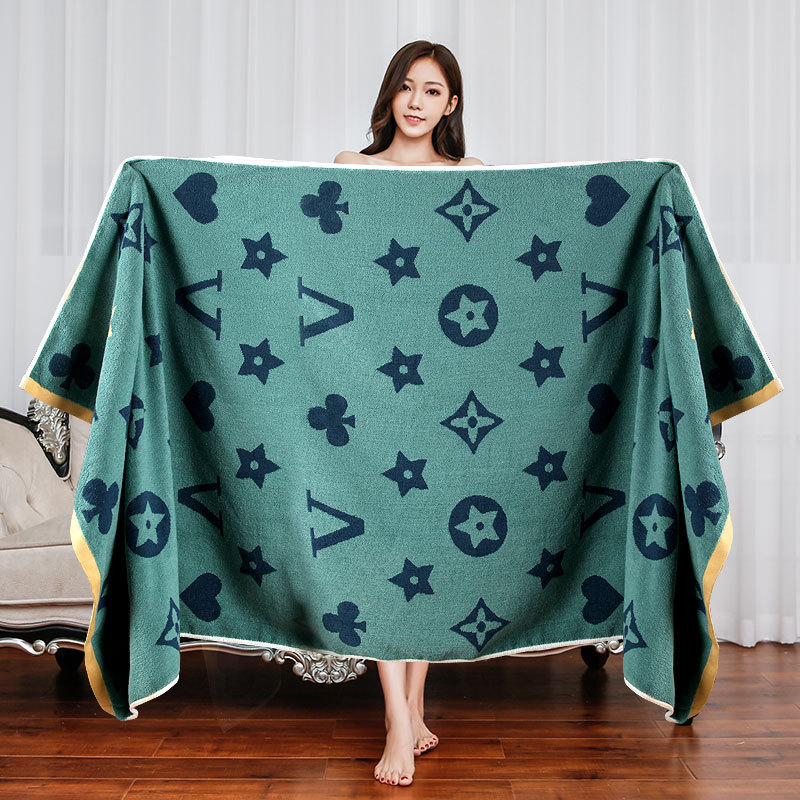 Bath Towel for Home Use, Made of Pure Cotton, Absorbent, Quick-Drying, Not Easy to Shed, Suitable for Men and Women, Winter Couple Style, Wearable Large Wrap Towel