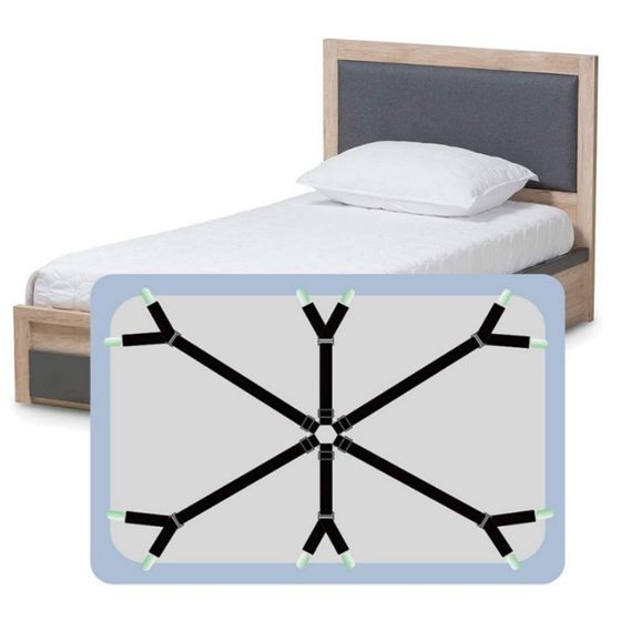 床单防滑固定器桌布沙发垫松紧绳夹子床笠固定扣被罩防跑防滑神器