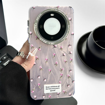 Korean trendy brands are suitable for Huawei mate60pro Japanese and Korean rose flowers mate40 30pro high-end sense mate50pro internet celebrity p60pro all-inclusive anti-fall