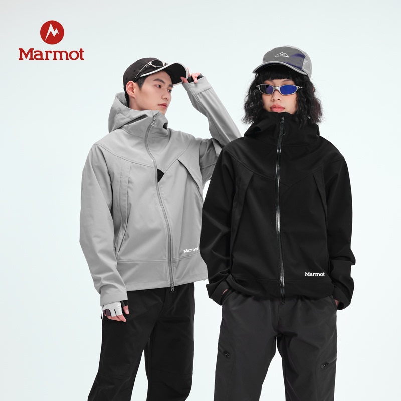 Marmot Softshell Jacket Outdoor Windproof Waterproof Sports Coat Mountaineering Jacket for Men and Women Marmot Softshell Jacket Outdoor Windproof Waterproof Sports Coat Mountaineering Jacket for Men and Women