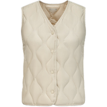 (Same style for parents and children) Bosideng 24 Autumn Down Vest Womens V-neck Short Style Home Lightweight Layer Wear in Autumn