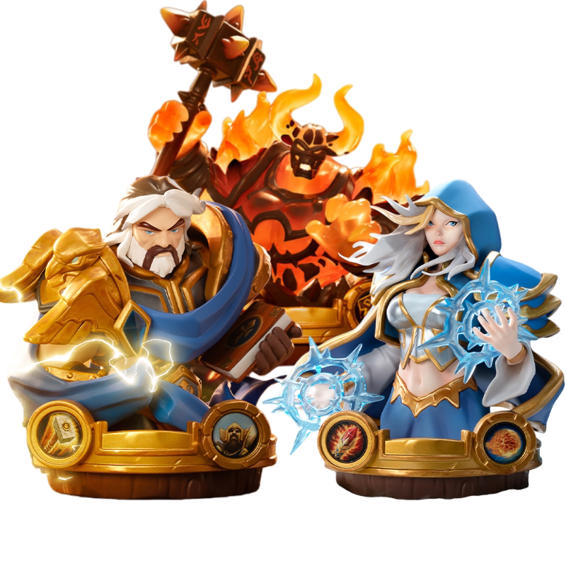 Popmart Hearthstone Tavern Legend Series Blind Box Jaina Proudmoore Figure Ornament