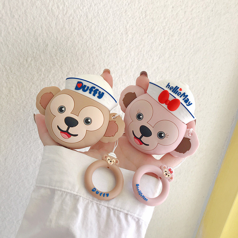 airpods protective cover airpodspro cute cartoon silicone apple wireless earphone box cover airpod3 protective shell 3 tide ipod two pro niche ins