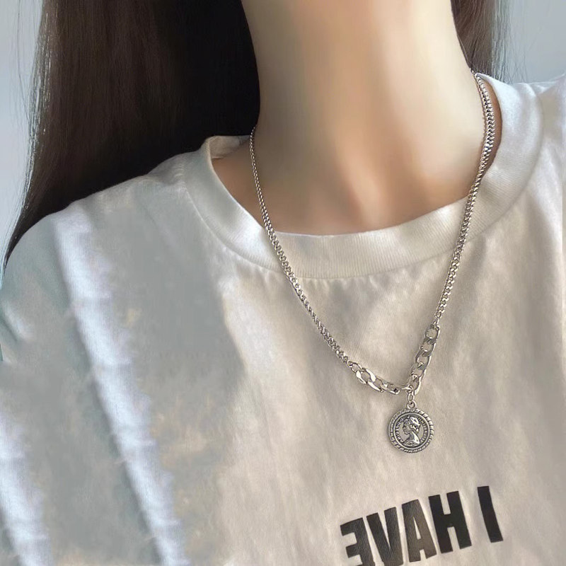 Hong Kong [Designer] Caiem Kaiet Light Luxury Minimalist Design Pendant Necklace Versatile Personalized Clavicle Chain