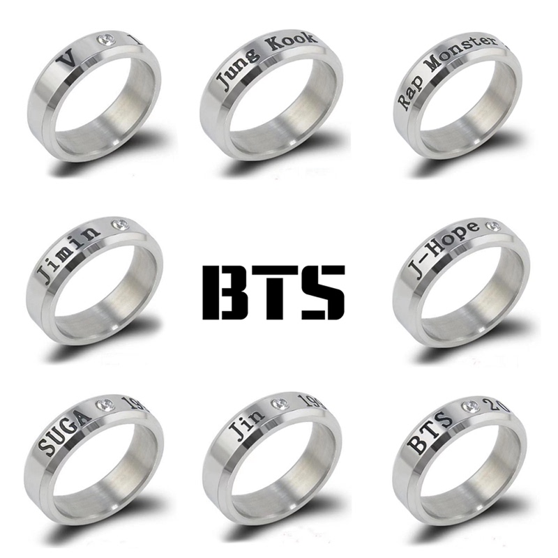 Bts Member Min Yoongi, Park Jimin, Kim Taehyung, Jung Kook, and Other Members Have the Same Name Birthday Rings