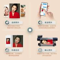 New cross-stitch customized real-life photos for couples living room self-embroidery handmade thread embroidery embroidery coasters