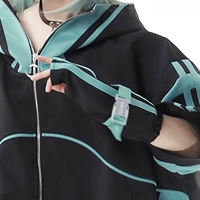 Блесний черный рукав (средний)