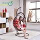 ins ໂຕະກາງແຈ້ງແລະເກົ້າອີ້ສໍາລັບ leisure ກາງແຈ້ງຫວາຍຫ້ອຍຫ້ອຍກະຕ່າລະບຽງ courtyard armrest hanging chair villa swing rocking chair