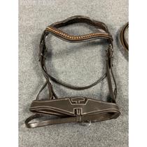 Imported English-style water-rein cowhide water-rein horse faucet equestrian supplies horse bitless canary harness 1106