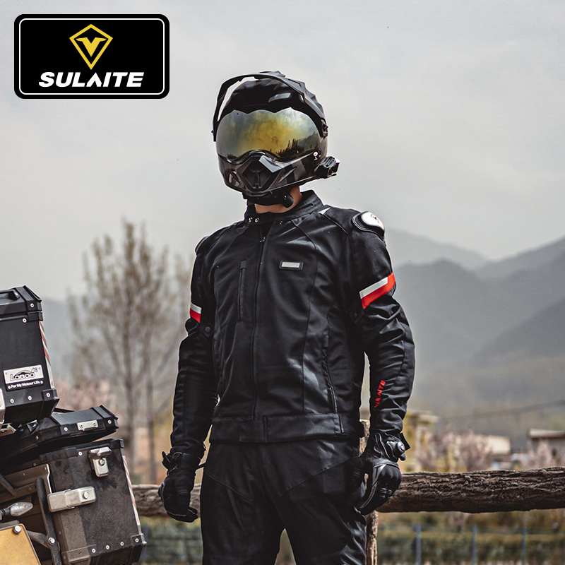 Speed ​​Wright Four Seasons Motorcycle Riding Suit Men's Rally Suit Suit Locomotive Anti-fall Breathable Racing Suit Knight Suit Women