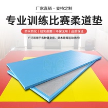 柔道垫专业比赛柔术训练垫跆拳道馆格斗武术散打空翻体操搏击垫