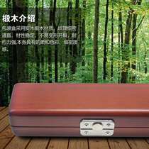 High-end orchestra band concert performance professional maple solid wood conductor baton with portable storage wooden box