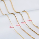 Цепь ручной работы с кисточками, ожерелье, аксессуары, 14 карат, золотой цвет