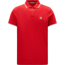 Moncler Short Sleeve Logo Polo Mens