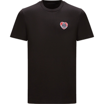 (Interest-free for 3 issues) Moncler Mens logo round neck short-sleeved T-shirt
