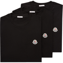 (Interest-free for 6 issues) Moncler Mens Logo T-shirt (three-piece set)