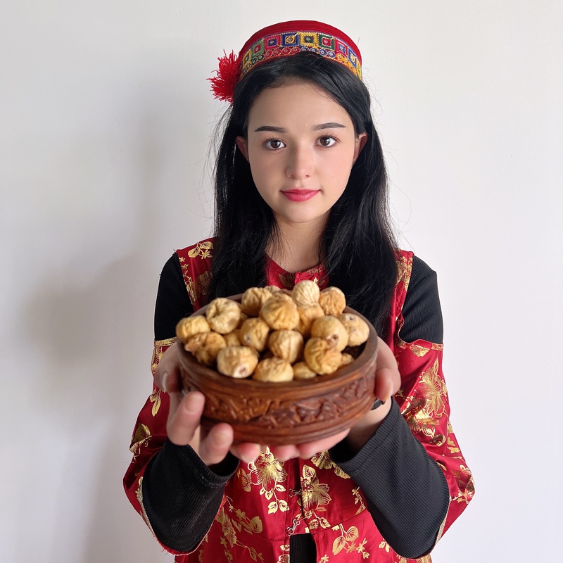 Large Pieces of Dried Figs 500g Xinjiang Specialty Atush Figs Fresh Dried Fruit Without Additives for Pregnant Women