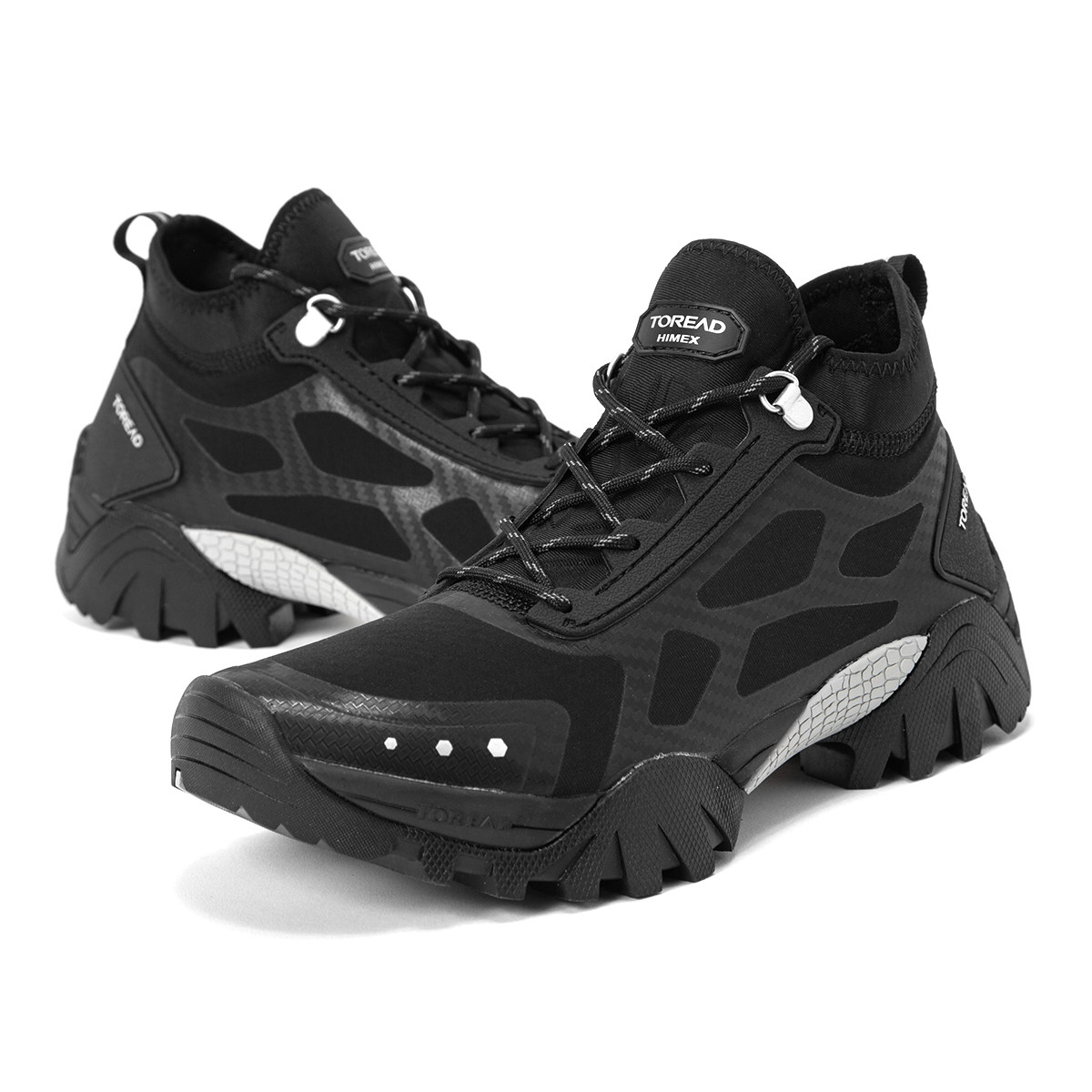 Pathfinder hiking shoes men and women shoes for autumn and winter outdoor anti-wear and breathable mountaineering shoes TFAH91304 92304-Taobao