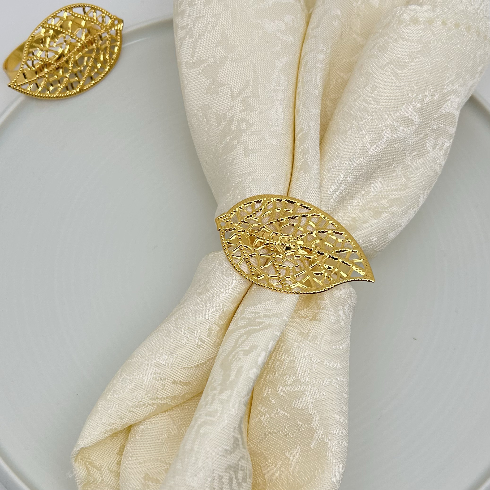 1個/売れ筋ホテル西洋レストラン用メタルナプキンバックルナプキンリングゴールドタオルバックル布リング卸売