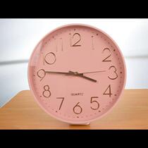 *Free punch Nordic quiet kitchen alarm clock creative watch magnetic refrigerator clock special clock hanging