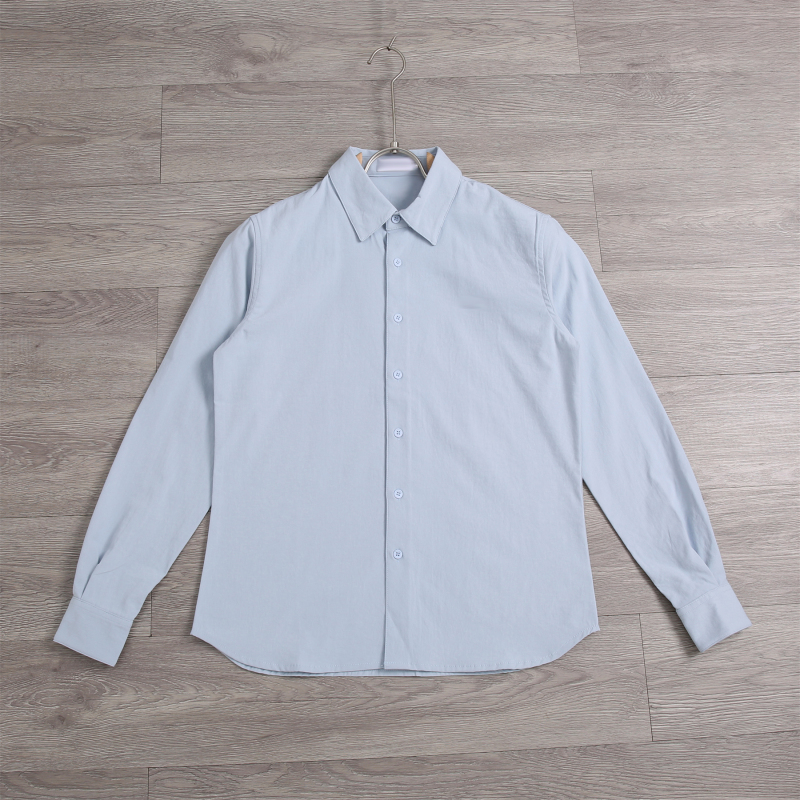26 New Autumn Men's Collared Long-Sleeve Shirts Casual Business Solid Color Simple Fashion Shirt Tops Trendy 8.2 26 New Autumn Men's Collared Long-Sleeve Shirts Casual Business Solid Color Simple Fashion Shirt Tops Trendy 8.2