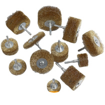 Electric wire brush polishing wheel rust removal copper wire brush iron brush polishing cleaning brush wire wheel bowl brush polishing brush
