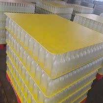 pp hollow board backing plate bottle holder plastic pallet backing plate anti-static corrugated board Wantong board manufacturer customized