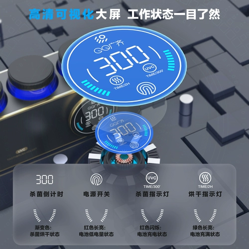 Умная антибактериальная зубная щетка, электрическая зубная паста, УФ-защита