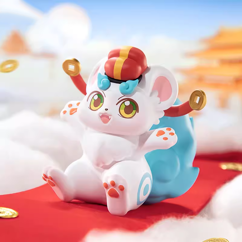本物の人外の獣、どんな願いが叶うかブラインドボックス貔貅の幸運をもたらすフィギュアと周囲のフィギュア、人形、ギフト