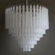 French-Style Living Room Chandelier, Romantic and Light Luxury, Mid-Century Villa Crystal Dining Room Lamp, Retro Glass, Simple Modern Bedroom Lamp