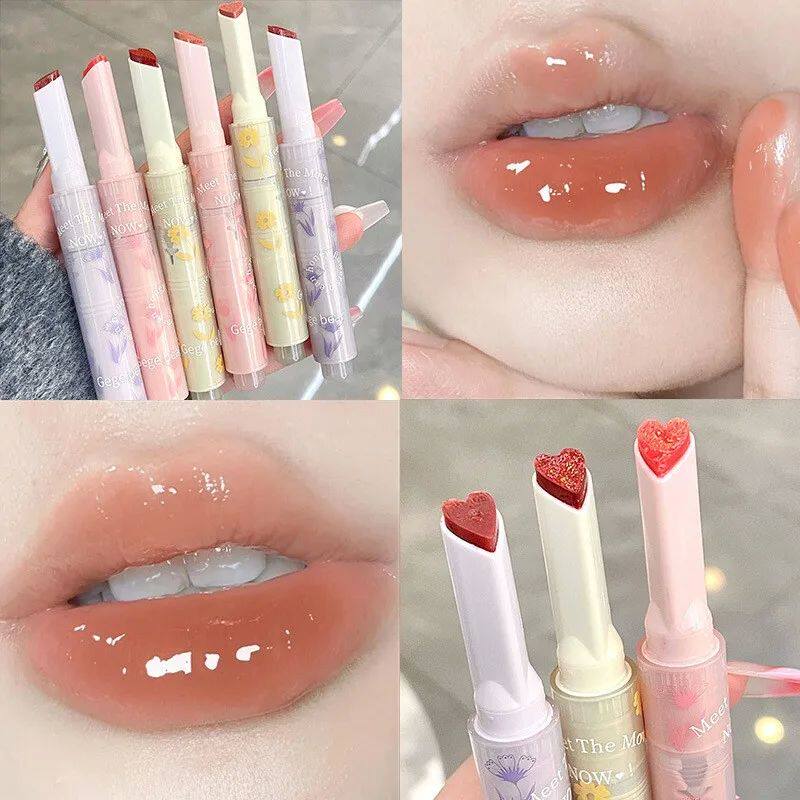儿童彩妆套装 water-light mirror lip glaze glitter lip tint long lasting m