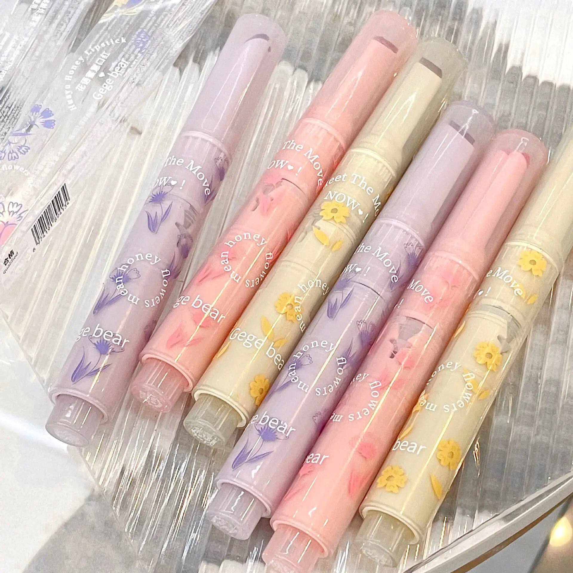 儿童彩妆套装 water-light mirror lip glaze glitter lip tint long lasting m