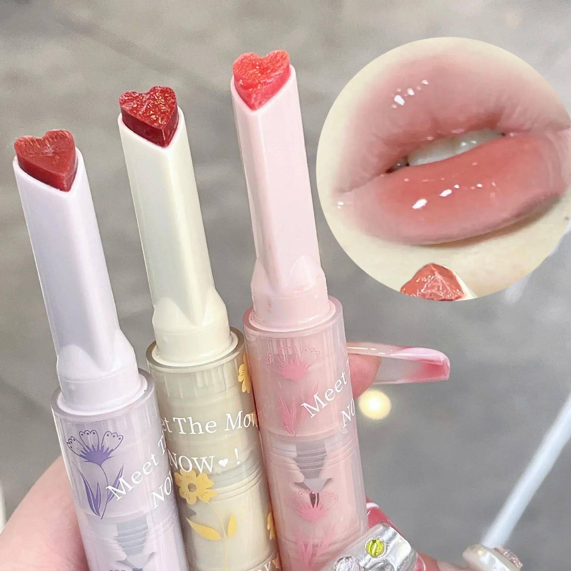 儿童彩妆套装 water-light mirror lip glaze glitter lip tint long lasting m