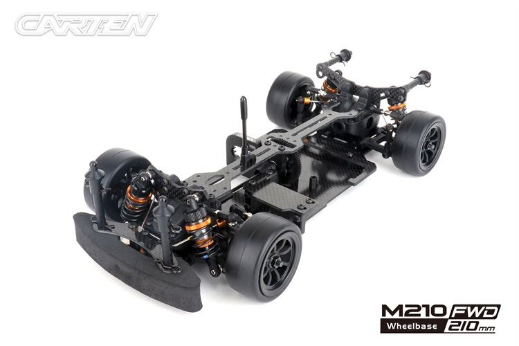 Carten M210 Fwd 1/10 Front-Wheel Drive Flat Track Racing m Car Wheelbase 210/225/239mm Nba107 Carten M210 Fwd 1/10 Front-Wheel Drive Flat Track Racing m Car Wheelbase 210/225/239mm Nba107