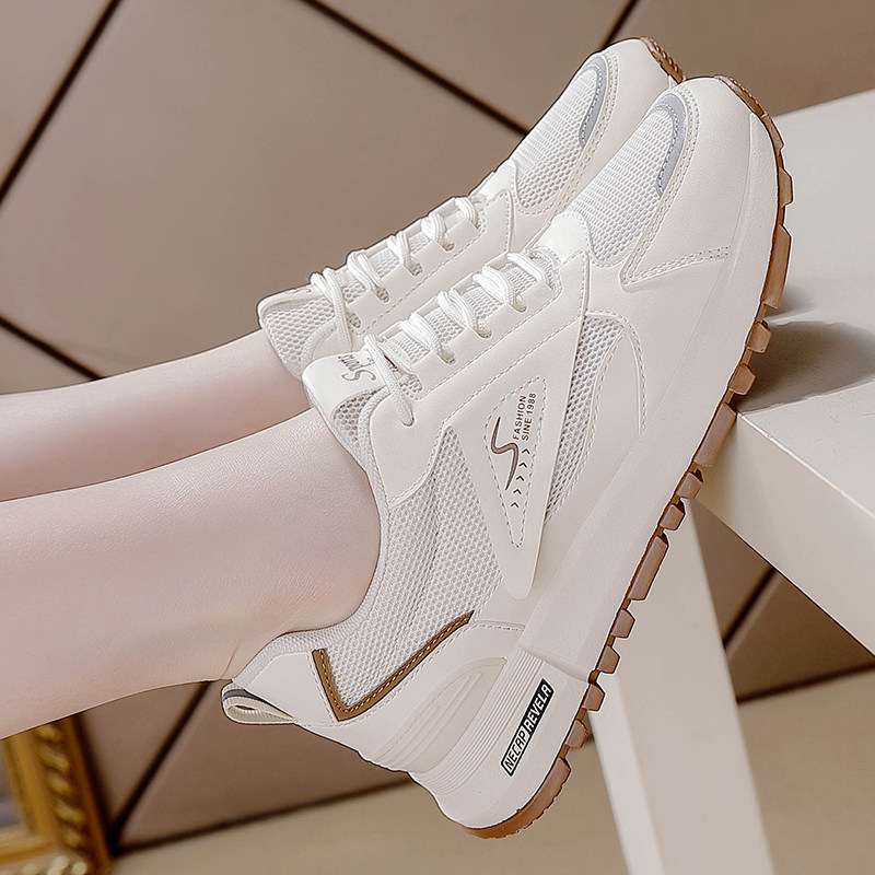 Official Flagship Store Travel Shoes Women's Shoes 2025 New Popular Style Fashionable Brand Mesh Breathable Sports Shoes for Women