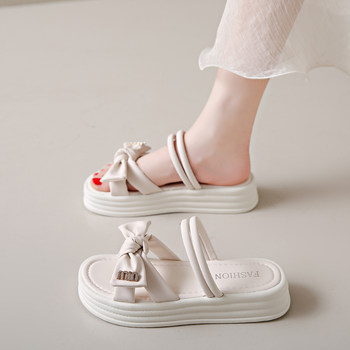 soft sole Sandals for Women with Skirts 2025 Summer New Popular Internet Celebrity Slippers Two-Wear Thick-Soled Sandals