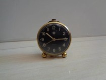 Shanghai Sixth Clock Factory Black Ink Pan Seagull Brand 8 Days Fine Machine Alarm Clock (Includes Old Fidelity) Condition