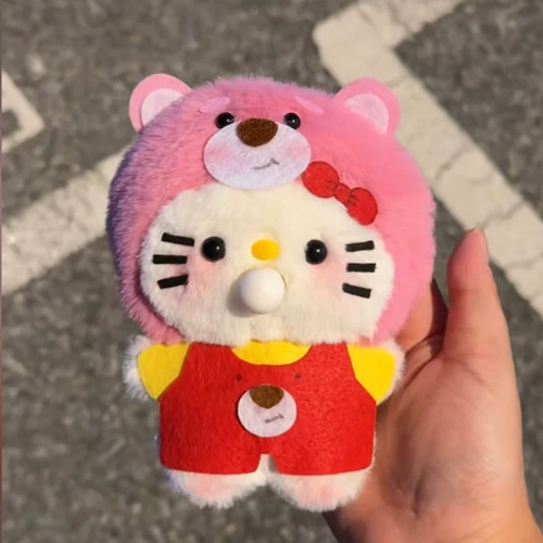 Hello Kitty, клубника, кукла ручной работы, подвеска, «сделай сам»