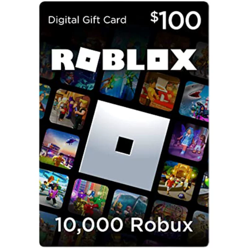 Подарочная карта Roblox10 25 50 100 долларов США 800 очков 2000Robux 4500R пополнение валюты 10000