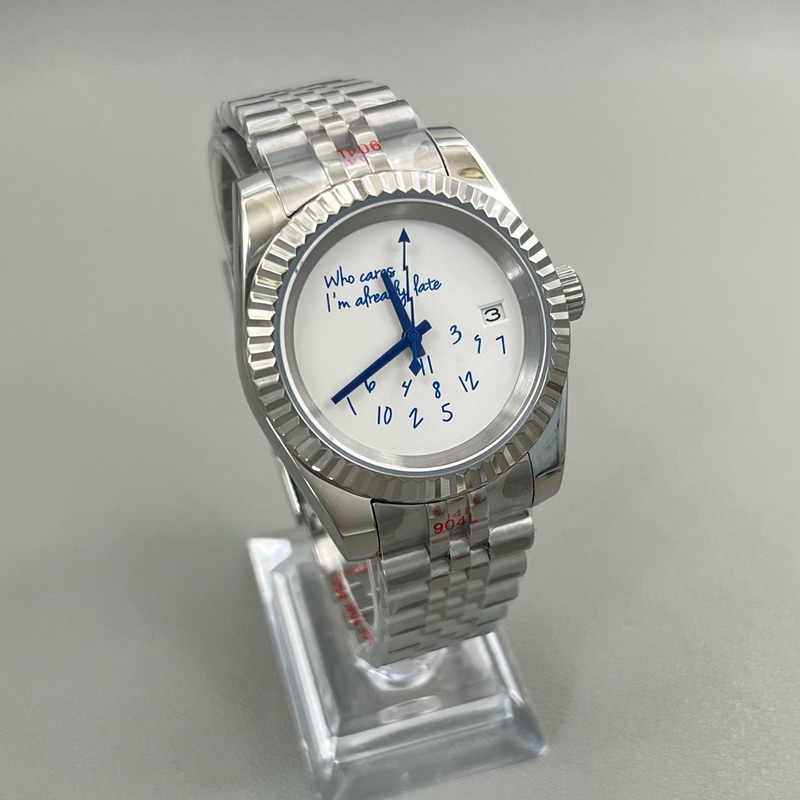 Nh35 Movement Watch Accessories Stainless Steel Case Sapphire Glass 28.5mm Dial with Nh35 Movement Watch Nh35 Movement Watch Accessories Stainless Steel Case Sapphire Glass 28.5mm Dial with Nh35 Movement Watch