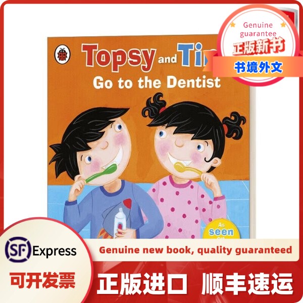 Original English Edition Imported from Abroad: Topsy and Tim: Go to the Dentist, Topsy and Tim Life Experience Series, English Version, Imported English Original Book, Adamson, Jean Original English Edition Imported from Abroad: Topsy and Tim: Go to the Dentist, Topsy and Tim Life Experience Series, English Version, Imported English Original Book, Adamson, Jean