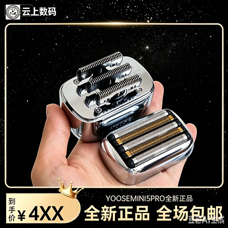 Yoose Colored Razor Mini5Pro Five-Blade Reciprocating Men's Electric Alloy Portable Shaver