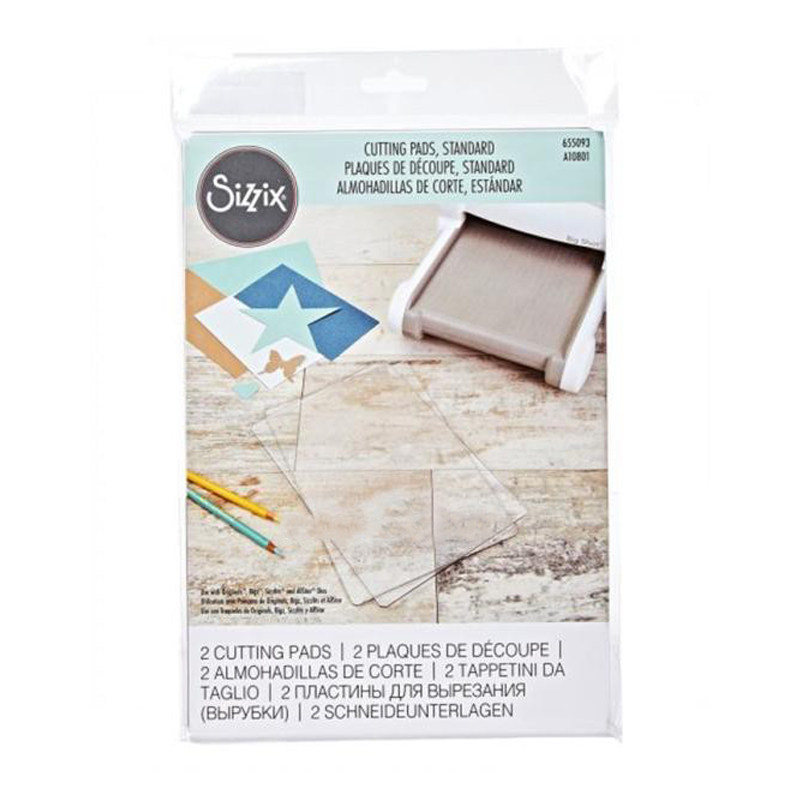Sizzix 655093 BIG SHOT folding cutting machine transparent cutting board one pair of pads